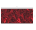 Mouse Pad Gamer Pcyes Signature Extended Red Magma Limited - 900 x 420 - Pms90x42rm