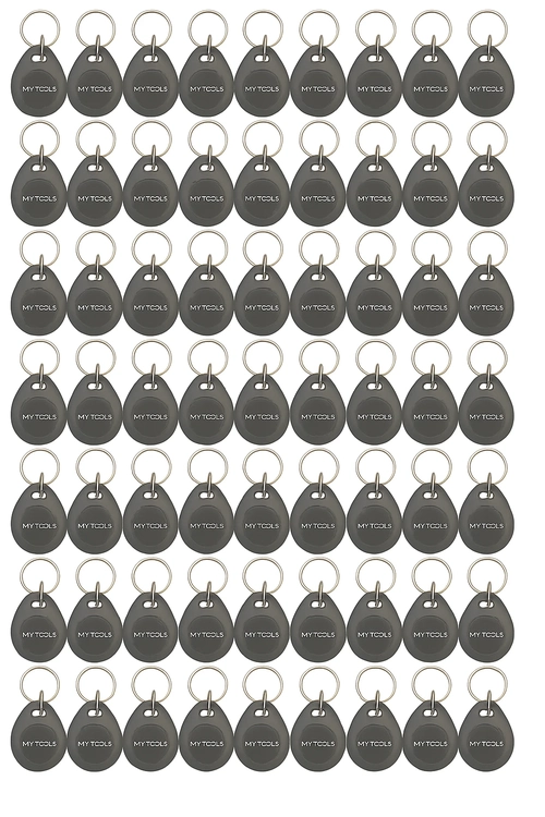 100 Chaveiros Aproximação Tag Rfid 125khz My Tools