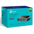 Switch Tp-link 5 Portas Gigabit (4 Portas Poe+) - Tl-sg1005p