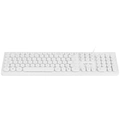 Teclado Usb Multimidia Dynamic Circle Abnt2 Teclas Redondas Branco Vinik - Dc110b