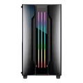 Gabinete Gamer Cougar Gemini M Iron Gray, Mini Tower, RGB, com FAN, Lateral em Vidro - 385TMB0-0001 - OpenBox