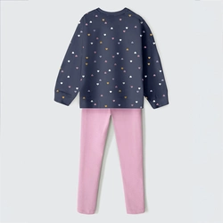 Conjunto de Blusão e Legging Corações Hering - Feminino