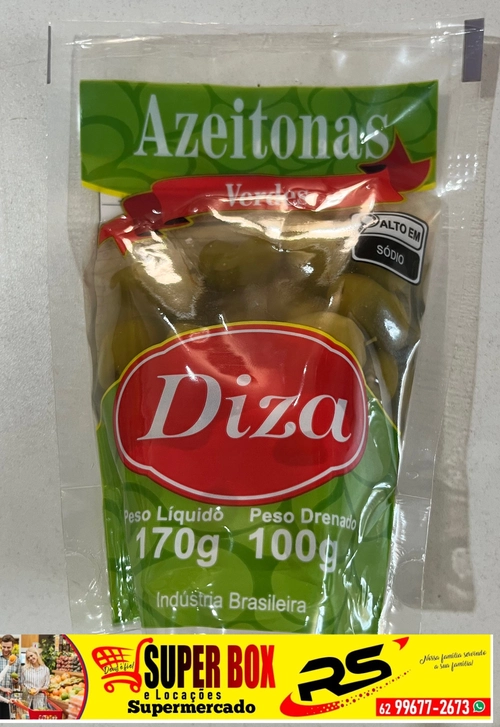 Azeitonas Verdes Diza 170g