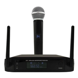 Microfone Sem Fio de Mao Simples Ls-901 Digital+ Leson