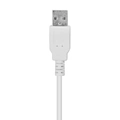Mouse Usb Dynamic Slim Branco 1600 Dpi Cabo 1,8m - Vinik - Dm126b