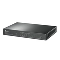 Switch Tp-link Gigabit Easy Smart 10/100/1000 C/ 10 Portas (sendo 8 Poe) -tl-sg1210mpe