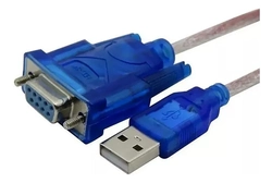 CABO 9 PINOS SERIAL DB9 FÊMEA USB PARA BALANÇA DIGITAL