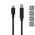 Cabo Usb Tipo-c P/ Usb b 3.0 - Preto - 1 Metro - P3ucbp-1