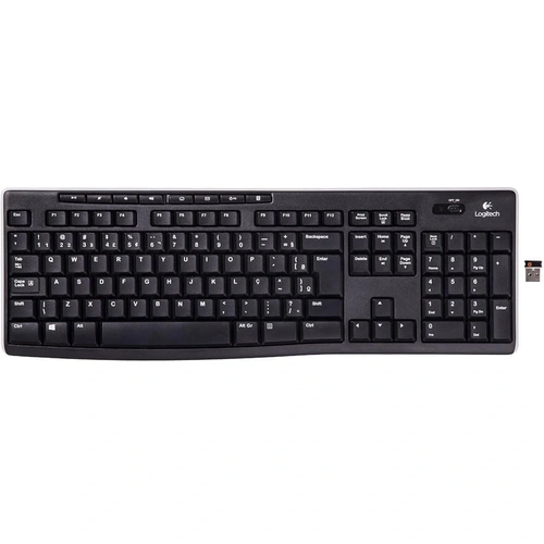 Teclado Sem Fio Logitech Multimídia K270 Unifying 920-004427
