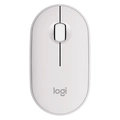 Mouse Logitech Pebble 2 M350s, Bluetooth, Clique Silencioso, Sem Fio, Branco - 910-007047