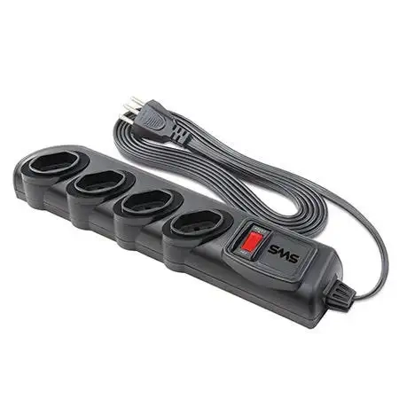 Filtro De Linha Sms Bivolt 4 Tomadas 3m - 62329