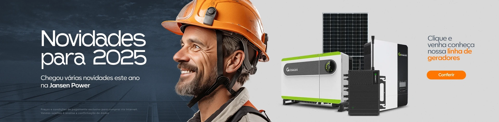 Novidades para 2025 chegou várias novidades este ano na Jansen Power