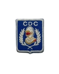 Breve bordado CDC- auto colante