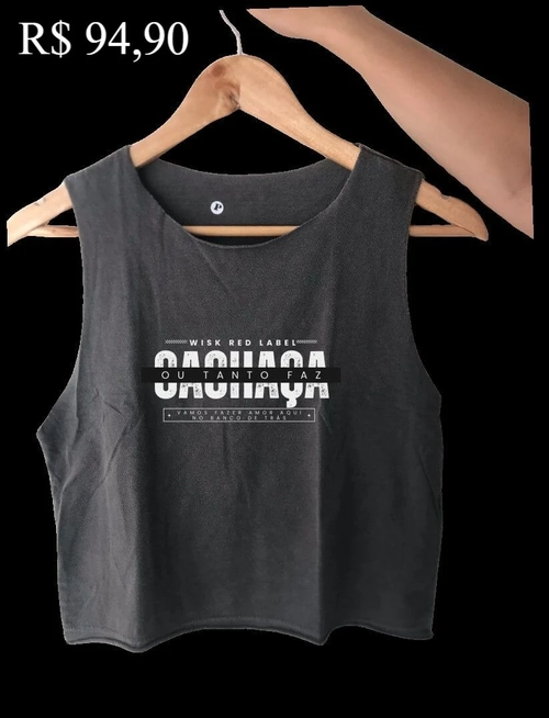 Cropped Stone Regata – Cachaça Cachaça