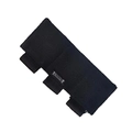 Porta Carregador Triplo Elastic Pouch Preto (STK - Militar Stock)