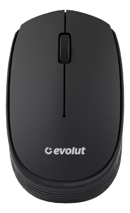 Mouse Sem Fio Evolut Preto - EO150