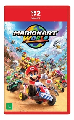 Jogo Mario Kart World, Midia Fisica, Para  Nintendo Switch 2