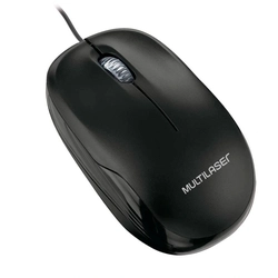 Mouse Óptico Classic Usb Mf200 1200dpi Preto -  Mo255