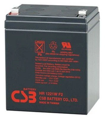 Bateria 12V 5Ah Nobreak CSB HR1221WF2