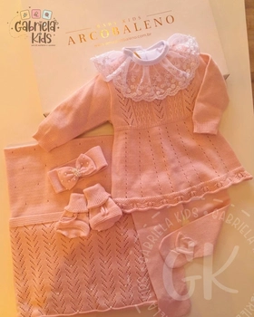 Saída Maternidade Dolce 6 peças Rosa Maria Feminino