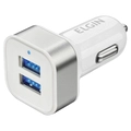 Carregador Veicular Automotivo 12v Com 2 Saídas Usb 5v 2.1a