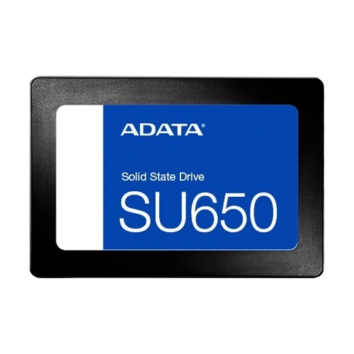 SSD 960gb Adata Su650 Sata III 2.5" Leitura: 520mb/s Gravação: 450mb/s Preto - Asu650ss-960gt-r