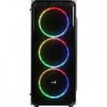 Gabinete Gamer Aerocool Window Preto Rgb Lateral Acrílico - SL-5200