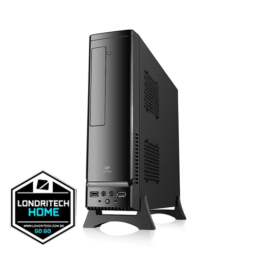 Computador Londritech Slim I3 10105F 3.6GHZ 10º Geração, Placa H510M, Memória 8GB, SSD 240GB, G210