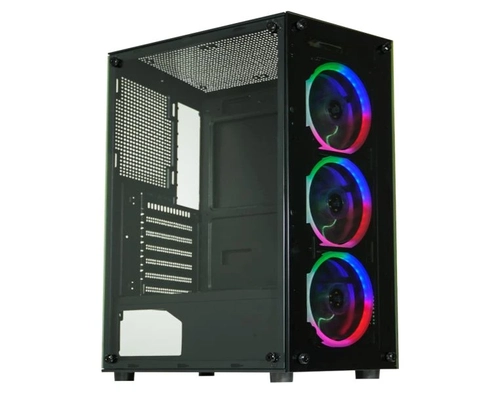 Gabinete Gamer K-Mex CG-30C5 Preto - CG30C5RH0010B0X