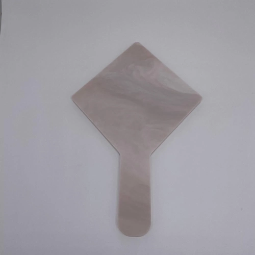 Espelho Rosado Madrepérola - Logo alto relevo inicial ou desenho