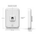 Access Point Ubiquiti Unifi U7-iw Wi-fi 7 Sem Fonte - U7-iw
