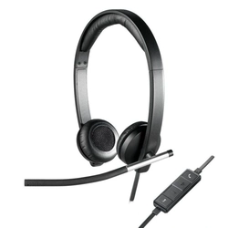 Headset Logitech H650e Stereo Usb Vc 981-000518