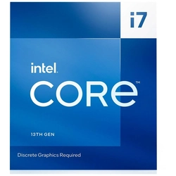 Processador Intel Core i7-13700F 5.2GHz Max Turbo Cache 30MB 16 Núcleos 24 Threads LGA 1700 - BX8071513700F