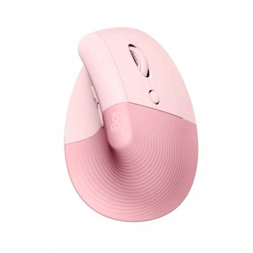 Mouse Logitech Lift Rose Sem Fio Ergonômico - 910-006472