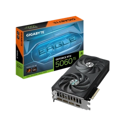 Placa de Vídeo Gigabyte NVIDIA GeForce RTX 5060 TI EAGLE OC, 8GB, GDDR7, DLSS, Ray Tracing - GV-N506TEAGLE OC-8GD