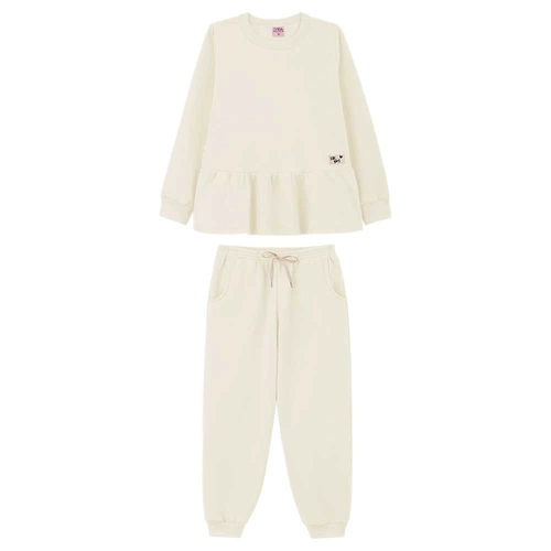 Conjunto Blusão e Calça Moletom Lik Kids - Feminino