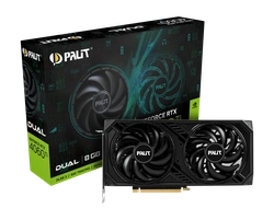 Placa de Video Nvidia 8GB RTX4060TI Palit Dual - NE6406T019P1-1060D