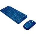 Kit Teclado e Mouse Letron  Sem Fio Harry Potter Azul - 85091