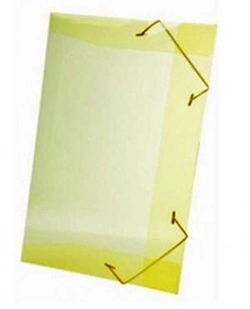PASTA ABA ELASTICA OFICIO AMARELA DELLO
