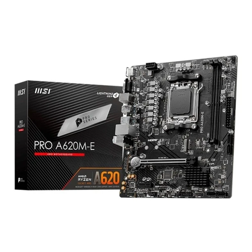 Placa Mãe MSI AMD AM5 Pro A620m-e Ddr5