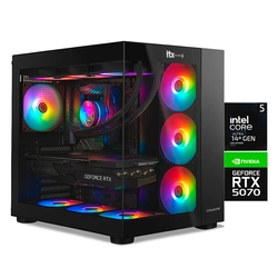 Pc Gamer FPS Headshot, Intel Core Ultra 5 245K, Geforce RTX 5070 12GB, 32GB Ram, SSD NVMe 1TB, Gabinete ARGB