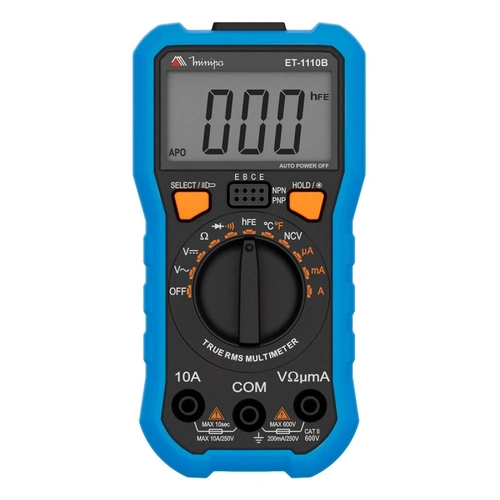 Multimetro Digital True Rms Et-1110b
