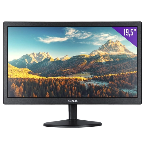 MONITOR SKUL 19,5 OFFICE LED 5MS COM ENTRADA HDMI+VGA - SM1955MS