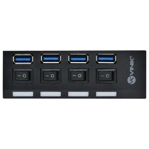 HUB USB 3.0 4 PORTAS INTERRUPTOR HUV-50 - VINIK