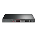 Switch Poe+ Tp-link C/ 24 Portas 10/100mbps e 2 Portas Gigabit - Tl-sl1226p