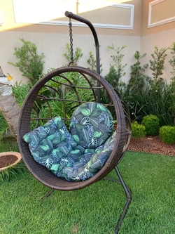 Chaise-Balanço suspenso Madri - Com suporte