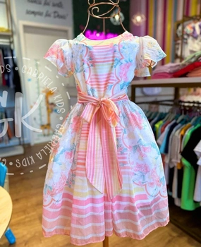 Vestido Shine Flowers