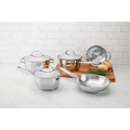 JOGO DE PANELAS COOKWARE ALLEGRA 5PC TRAMONTINA INOX