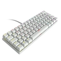 Teclado Mecânico 60% Vinik Anihi White Switch Blue Led Rainbow - Anihiwhbl