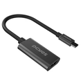 Cabo Usb Tipo-c para Hdmi Fêmea 2.1 8k/60hz - Preto - 15cm - Pucf-15-2.1